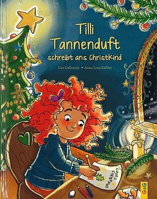 Foto: Buchcover „Tilli Tannenduft schreibt ans Christkind“ von Lisa Gallauer