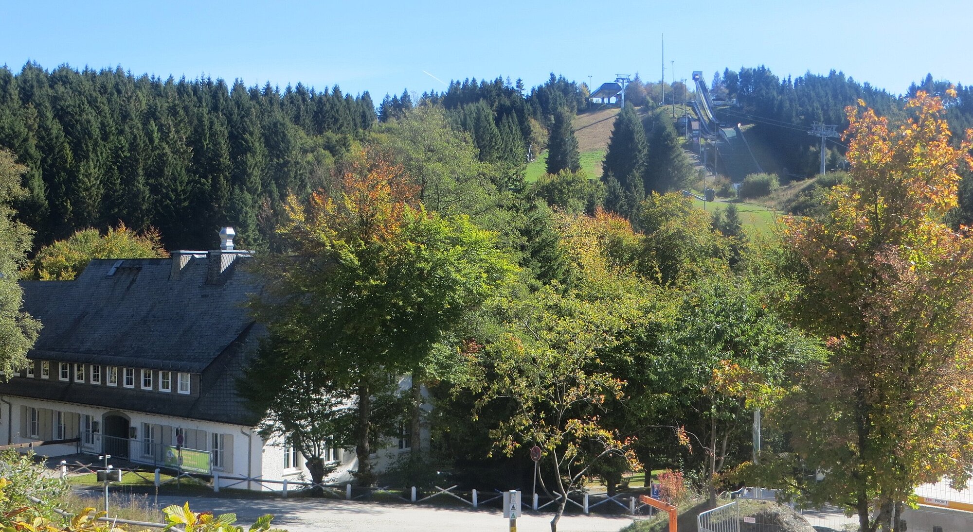 Foto: Außenansicht Schullandheim Winterberg