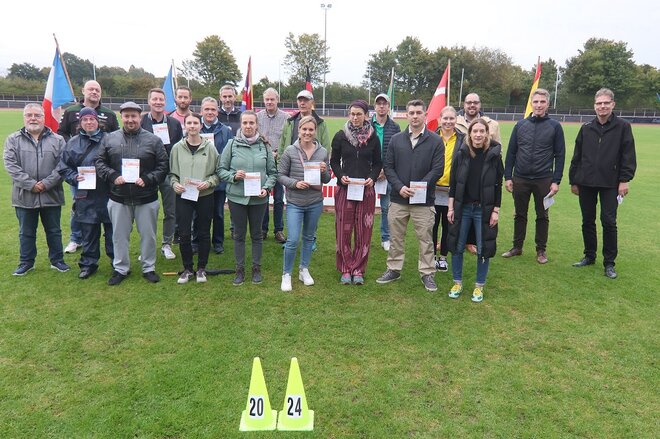 Foto: Verleihung der Sportabzeichen 2024