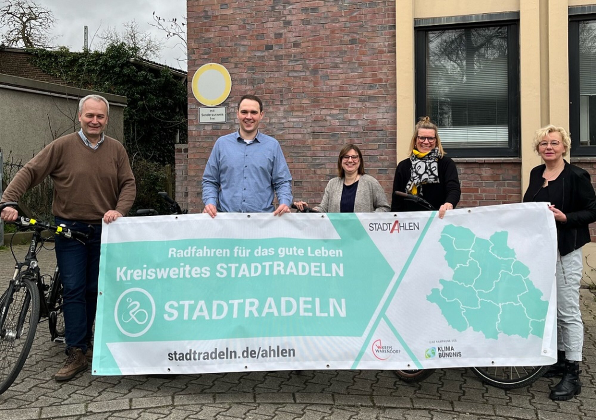 Foto: PK Stadtradeln 2025 - Gruppenfoto