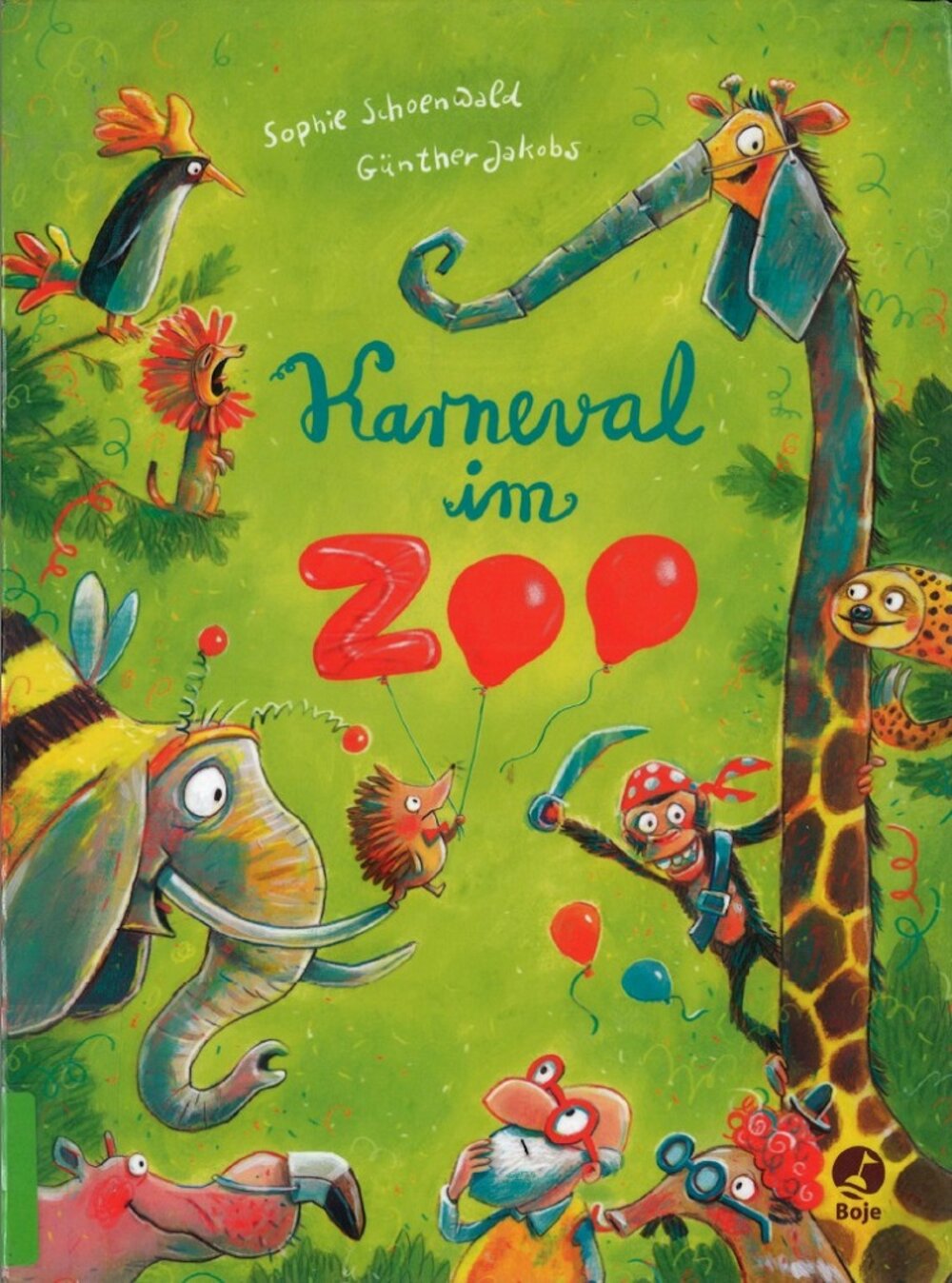 Foto: Buchcover "Karneval im Zoo"