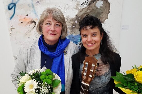 Foto: Hildegard Offele-Aden und Tania Pentcheva