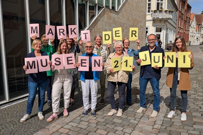 Ahlener Häuser auf dem „Markt der Museen“