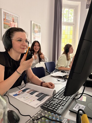 Foto: Im Regieraum des Escape Rooms