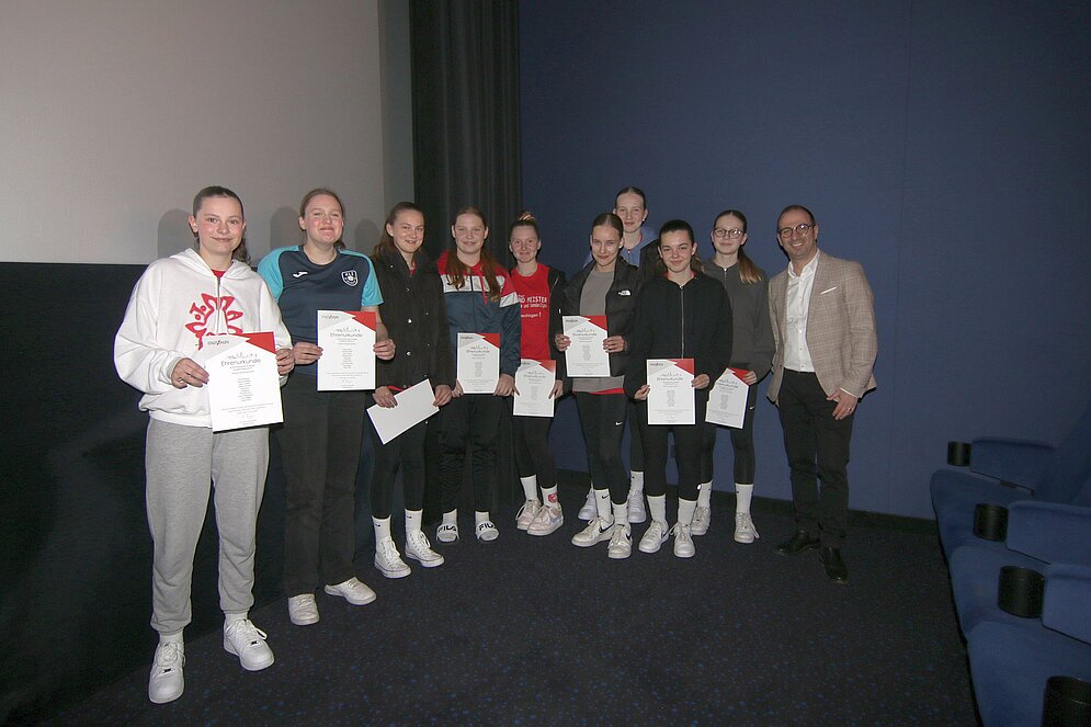 Foto: Ahlener SG Handball Mannschaft (13-16 Jahre), Weibliche D1 