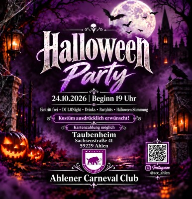 Foto: Plakat Halloween Party